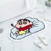 Imitation Cashmere Carpet Household Special Shaped Bedroom Decorative Floor Mat Bathroom Absorbent Foot Mat