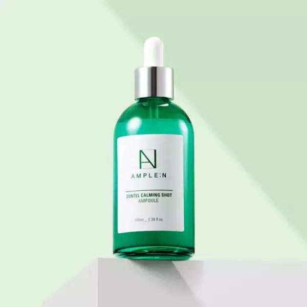 Authentic Coreana [Ample N] Centel Calming Shot Cica Soothing Ampoule Large Size 100ml