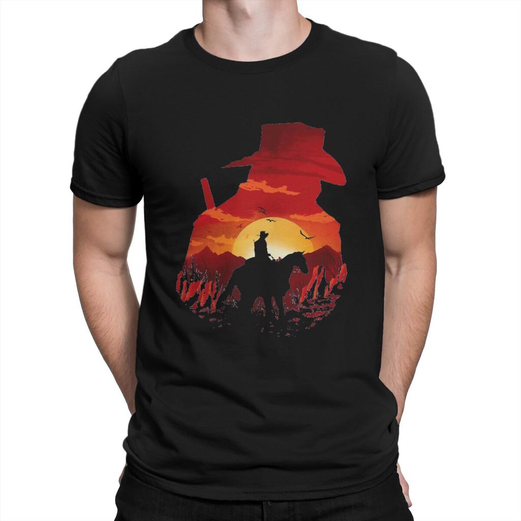 Red Dead Redemption 2 Tshirt Cotton High Quality Casual Fashion Print Fashion Teeshirt Short Sleeve Unisex Camisetas Tees Tops