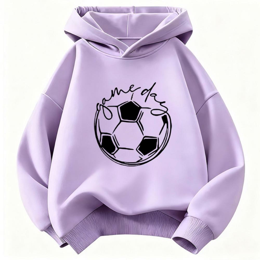 

Funny Game Day Football Hoodie Children s Sweatshirt Hoody for Boys Girls Casual Hoodies Hip Hop Clothes 160