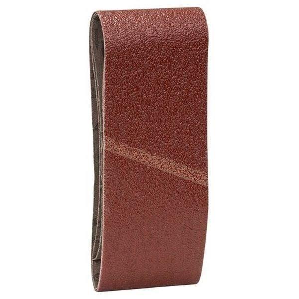 BOSCH Bandes abrasives X440 pour ponçeuse à bande - Pack de 3 - 75x457 mm - Grain 40