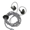 Kabelgebundene Ohrhörer 12mm Dynamischer Treiber 11.6mm PZT Knochenleitung HiFi Kopfhörer mit Abnehmbarem 0.78mm