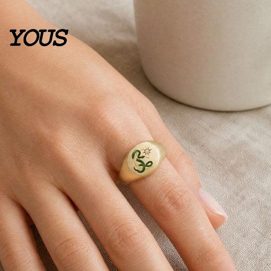 Electroplated Ring Finger Ring, Butterfly Heart Rabbit Pattern Band, Imitation Design Technology for Lover Daily Wear Accessories Special-shaped