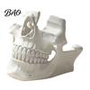 Customizable DIY White Mold 3D Printed Skull Game Controller Holder, Head Stand for Controller, Cool Desktop Display Gaming Room Decor, Gamer