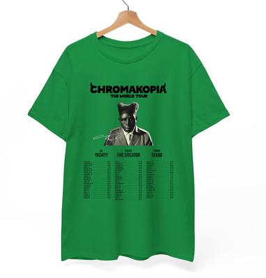 NEW Tyler the Creator The World Tour Green All Size Shirt AR289 Unisex T-Shirt