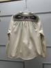 Camicia Larga Ricamata Francese Stile Bohemien con Maniche a Lanterna