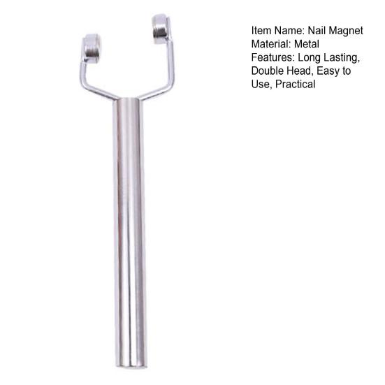 Yousheng 3-in-1 Nail Art Magnet Compact Design Portable Y-Shaped Double Head Magnetic Manicure Tool Multifunctional Nails Design Tools