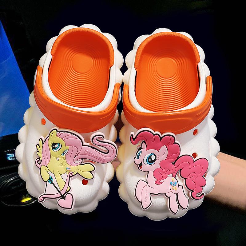 Children, Girls, Girls, Hole Shoes, Cute DIY Removable Shoes with Shoe Flowers Ins Three-dimensional Cute Card