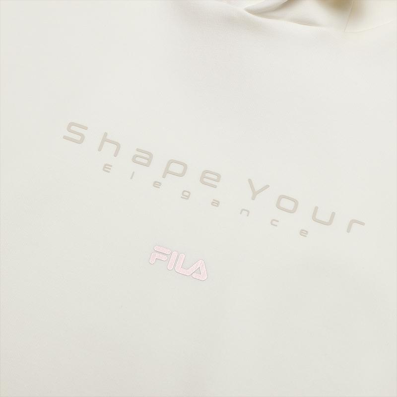 New FILA Sweatshirt Women's Vanilla White A11W441218FIV