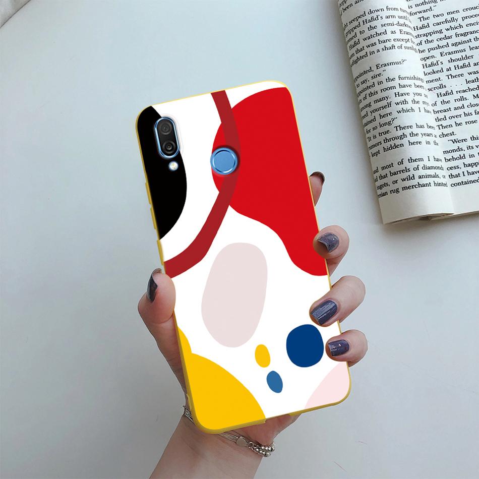 For Honor Play Case COR-L29 COR-L09 Phone Cover Stylish Flower Soft Silicone Matte Case Fundas For Honor Play Shockproof Bumper