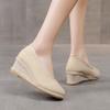 Wedges Woman Spring Summer Espadrilles Women Casual Slip-On Loafers Heeled Shoes Comfort Shallow Pumps Footwear Zapatos Mujer