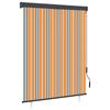 Outdoor Roller Blind 140x250 Cm Yellow and Blue