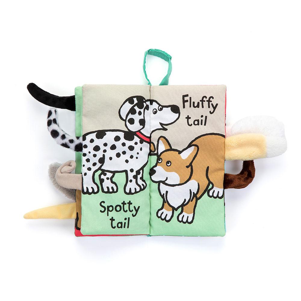 JELLYCAT Dog Series Puppy Tail Activity Manual Plush Doll Accessories