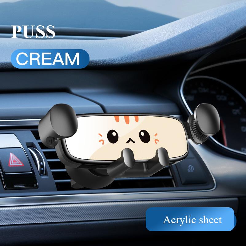 Mini Držák na telefon do auta Stojan na mobilní telefon Stojan na telefon do auta Pro iPhone 15 Xiaomi Samsung do auta Montáž do mřížky ventilace