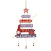 Simple Wooden Christmas Decors Efficient Holiday Hanging Piece for Modern Homes 55KF