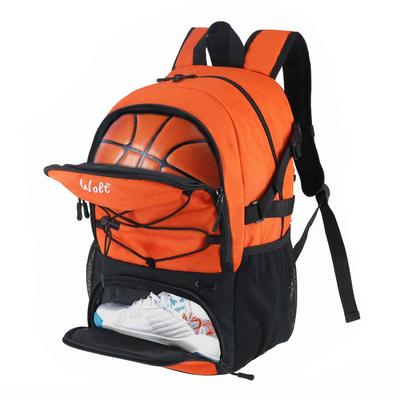Mochila Deportiva Juvenil Multifuncional Wolt - Gran Capacidad para Entrenamiento de Baloncesto y Fútbol