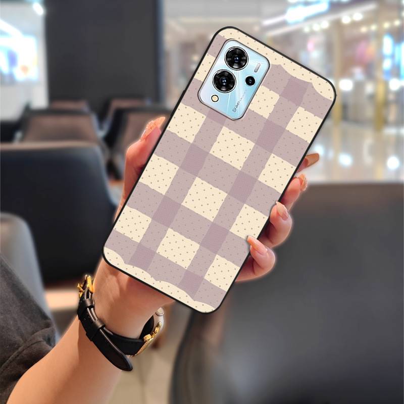 Cute Back Cover Phone Case For ZTE Blade V40 Pro Full Wrap Anti-knock Phone Pouch Soft Case Shockproof Dirt-resistant