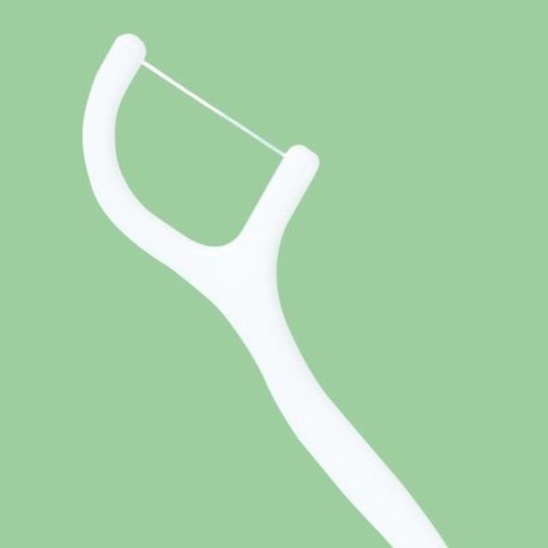 YS00111--100PCS tooth strip, deep clean floss, oral care, portable sanitary floss, daily travel