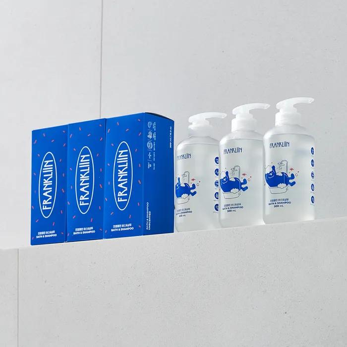 Franklin_(1+1) All-in-one Bath & Shampoo 500ml