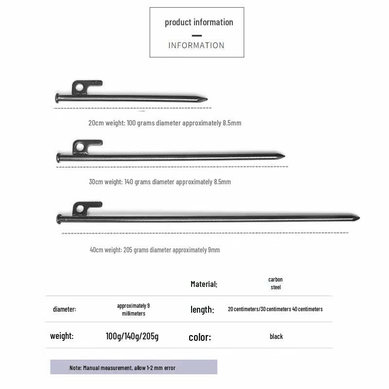 Outdoor Tent Stakes, Tarp Pegs & Camping Accessories