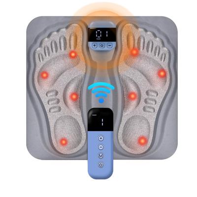 Deestop 3D EMS Foot Mat for Foot Care and 6 19 Remote Perfect Gift Relaxation, Modes, Levels, Control, Unisex, Quiet, Ultra-Thin, Lightweight,