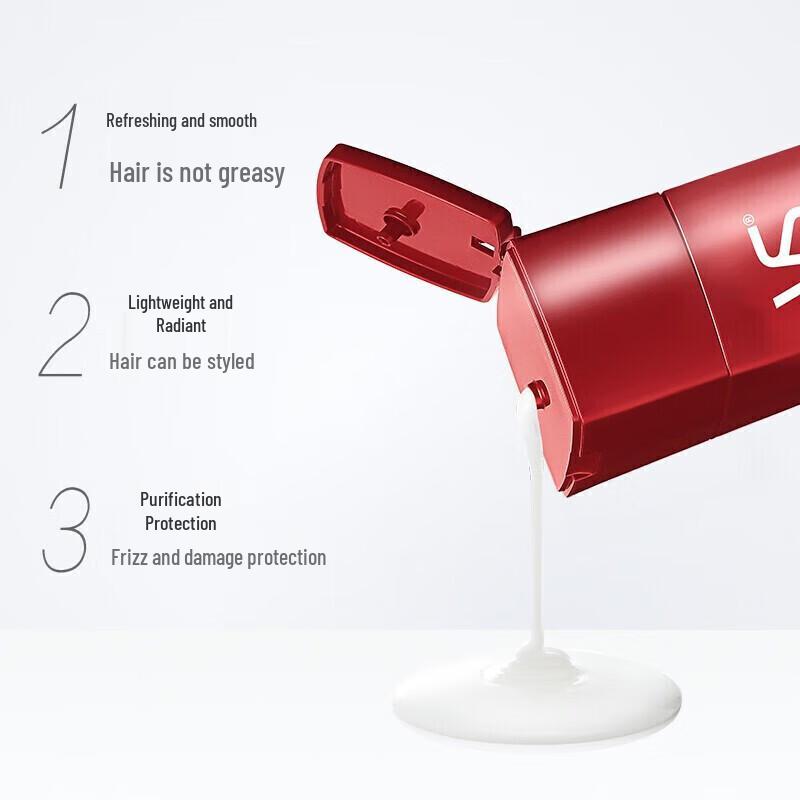Vidal Sassoon Refreshing & Smooth Shampoo (2x200g)
