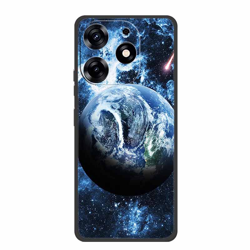 Phone Case For Blackview Shark 9 Case Black Silicone Soft Coque Funda For Blackview Shark 9 Back Cover Case Shark9 6.67" Shell