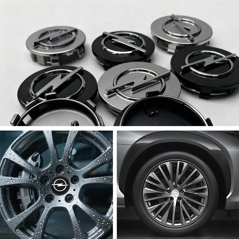 4pcs 58/64mm New Car Wheel Center Hub Caps Cover Emblem For Opel Astra j Insignia Astra g Corsa Zafira b Mokka Vivaro Meriva