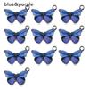Earrings Crafting DIY Accessories Butterfly Charms Enamel Pendants Cute Animal Jewelry Making