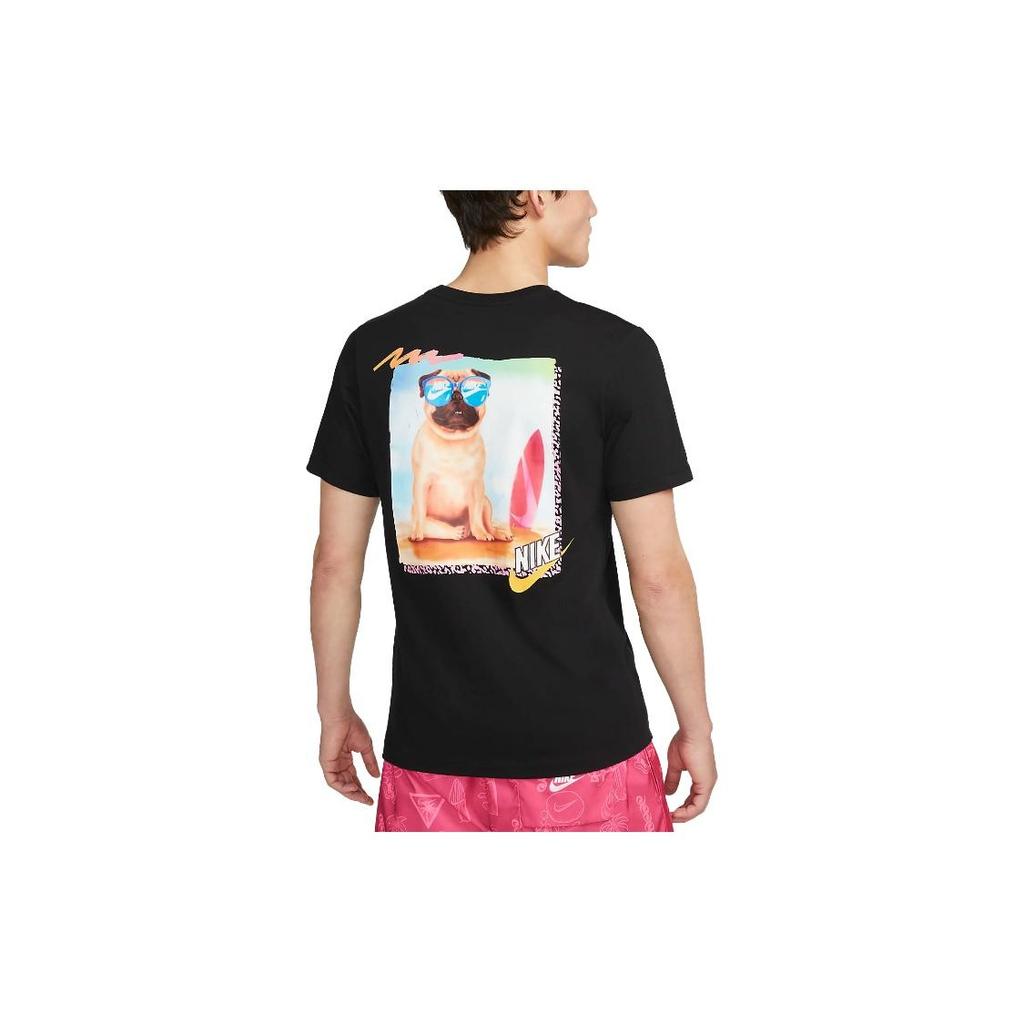 Nike Pug Logo T-Shirt 'Black' Men's FD6637-010