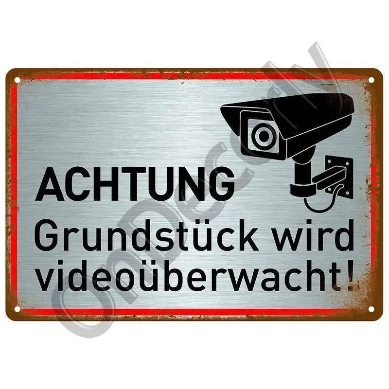 Retro Warning Danger Vintage Tin Sign Poster Metal Plate For Garage Home Man Cave Wall Decor Art Pubs Plaque Caution 26T0104 26T0104