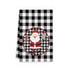 Christmas gift hanging kitchen towel hand wipe absorbent towel household bathroom cartoon hanging towel cleaning rag