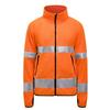 Jobman Mens Hi-Vis Fleece Jacket