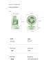Rechargeable Silent Desk Fan with USB for Dorm or Home