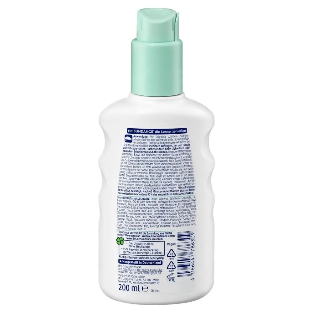 DM Sundance Sonnen-Spray Sensitiv LSF 30, 200ml