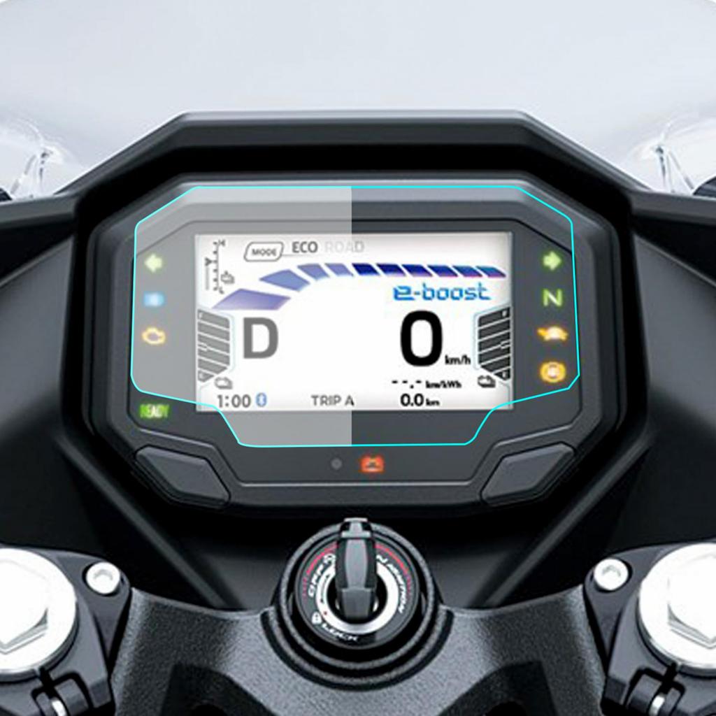 [Conjunto de 2] Película Protetora de Medidor para Kawasaki Z Ninja E-1 | Ninja 7