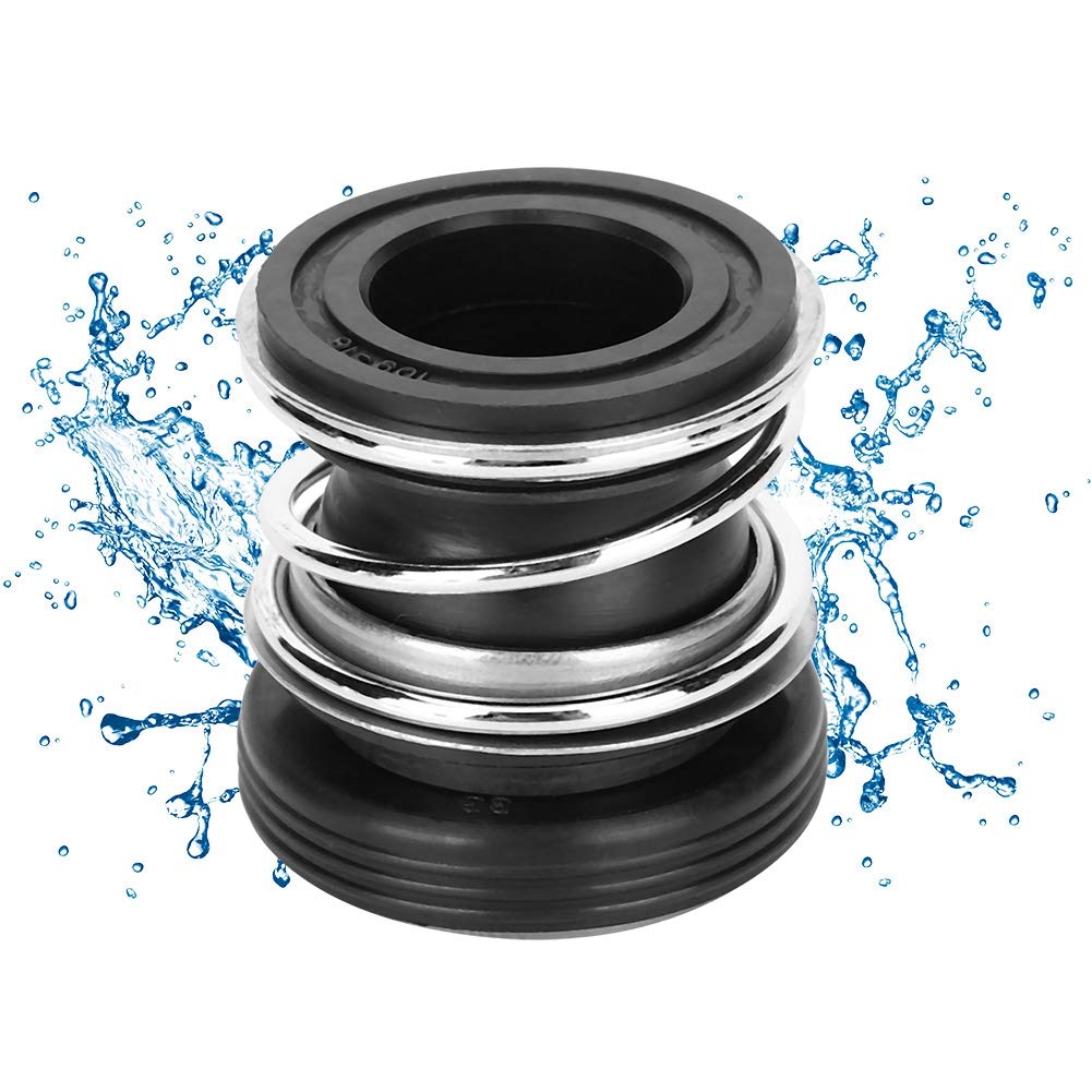 Mechanical Seal, 109-18 Universal Water Pump Mechanical Spring Seals Replacement, for ISG ISW Pipeline Centrifugal Pump, 32mm OD 18mm ID, 1 MPa