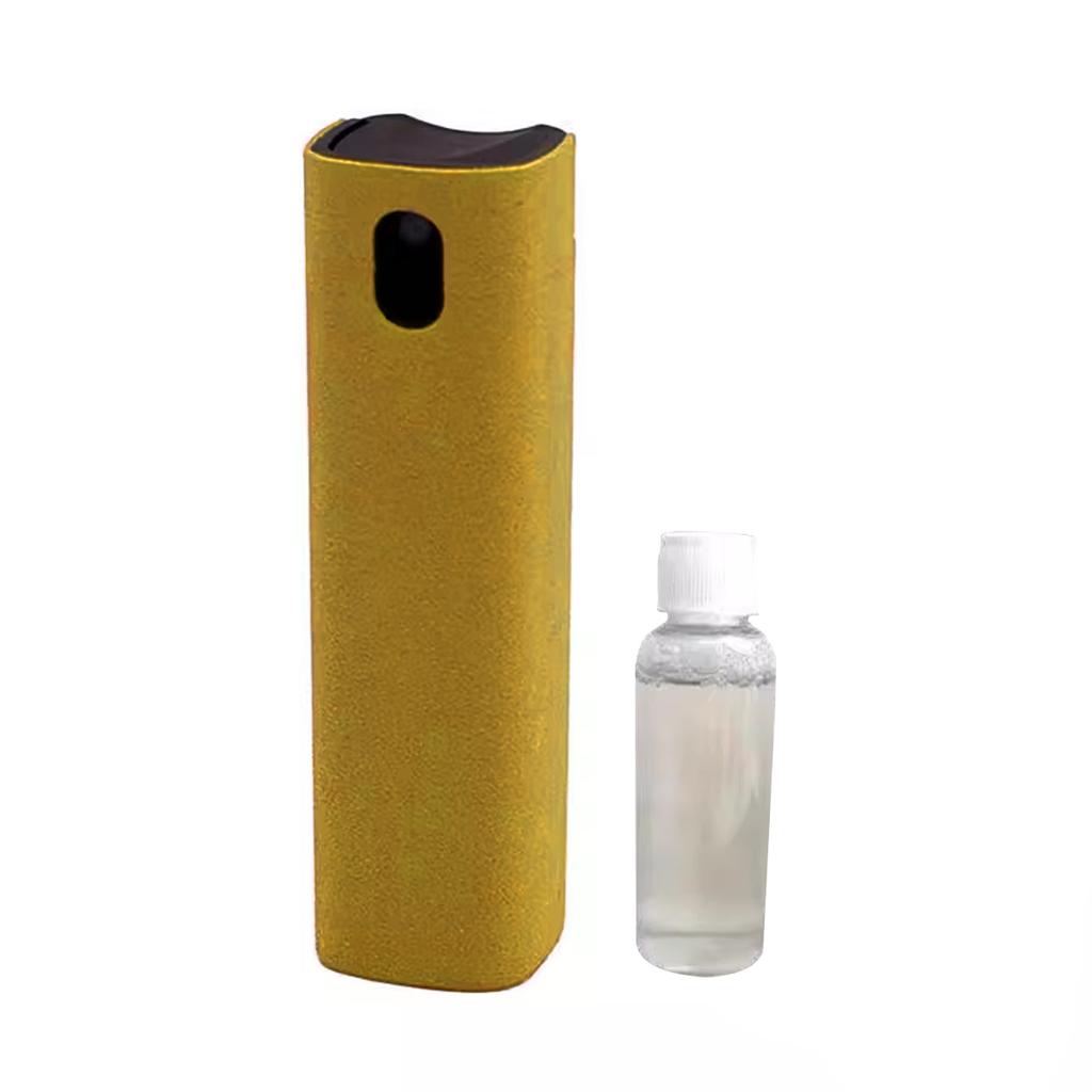 2 in 1 Screen Cleaner Spray Bottle Computer Cellphone Screen Cleaner with Microfiber Cloth Set Cleaning Tools Cleaning Supplie