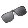 Polarized Flip Up Clip On Sunglasses For Driving Dark  Uv400 Photochromic Anti Glare Lens Myopiasun Glasses Car Driver