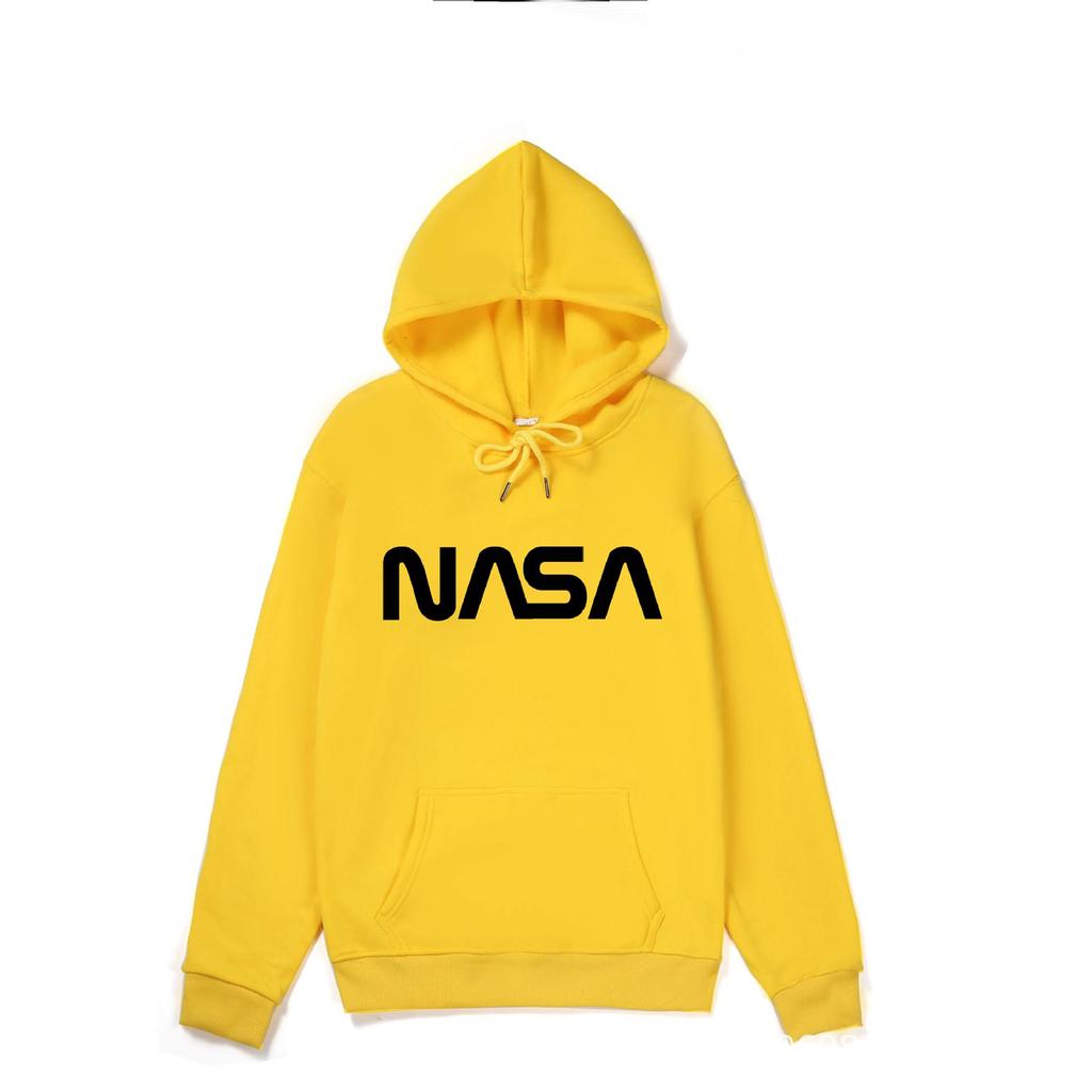 NASA Unisex Plus Samt Hoodie: Jugend Mode Pullover