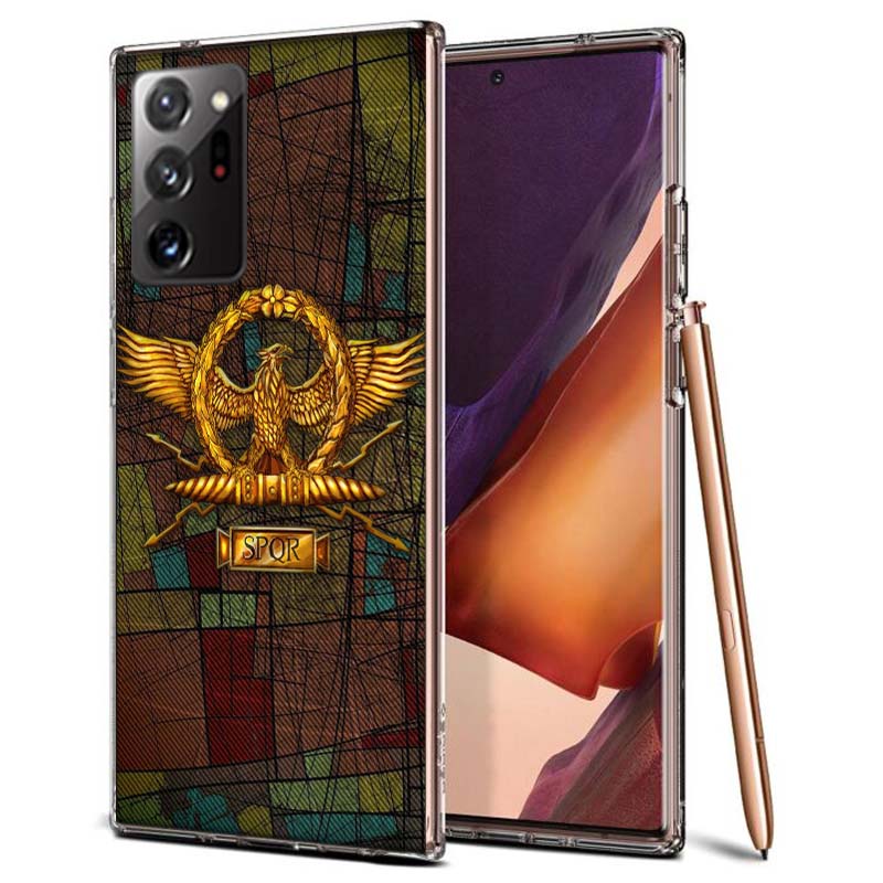 SPQR Roman Imperial Legionv Phone Case for Samsung A55 A35 A25 A15 A07 A05S A16 A17 A26 A36 A37 A56 A57 Galaxy Note 20 10 A50S A