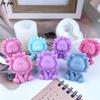 For Fun Cute Lion Silicone Candle Mold Aromatherapy Plaster Handmade Soap Resin Making Molud Baking Mold Home Decoration Gift