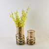Modern Minimalist Metal & Glass Flower Vases - Home Decor & Restaurant Ornaments