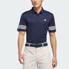 Adidas Simple Pullover Solid Color Small Logo Breathable Short Sleeve Polo Shirt Men Polo Shirts Navy-Blue IQ2963