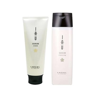Lebel IAU Serum Cleansing Shampoo / Cream Treatment 200ml