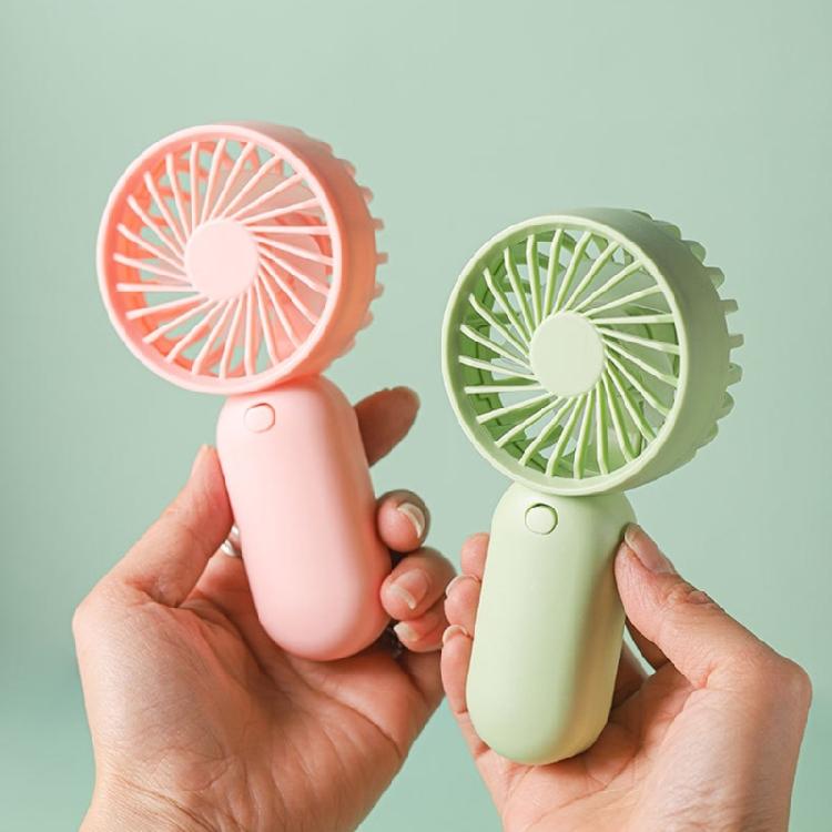 Powerful Handheld Fan Portable Small Lightweight Makeup Fan AM4 Battery Operated for Girl Women Adults Indoor Outdoor