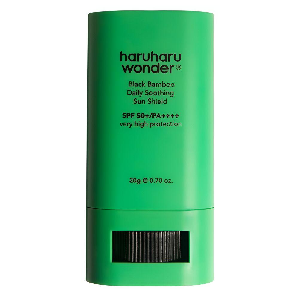 Haruharu Wonder Black Bamboo Daily Soothing Sun Shield SPF50+ PA++++ Hydrating Sunscreen 20g