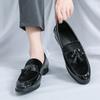 Fashion Men's Tassel Leather Shoes Men's Party Formal Loafers Casual Evening Dress Moccasins Wedding Shoes Fashion Casual Men's Shoes