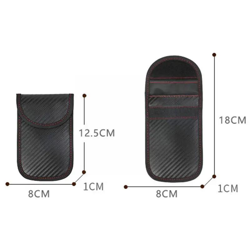 Car Key Signal Blocker Faraday Cage Pouch M7D8