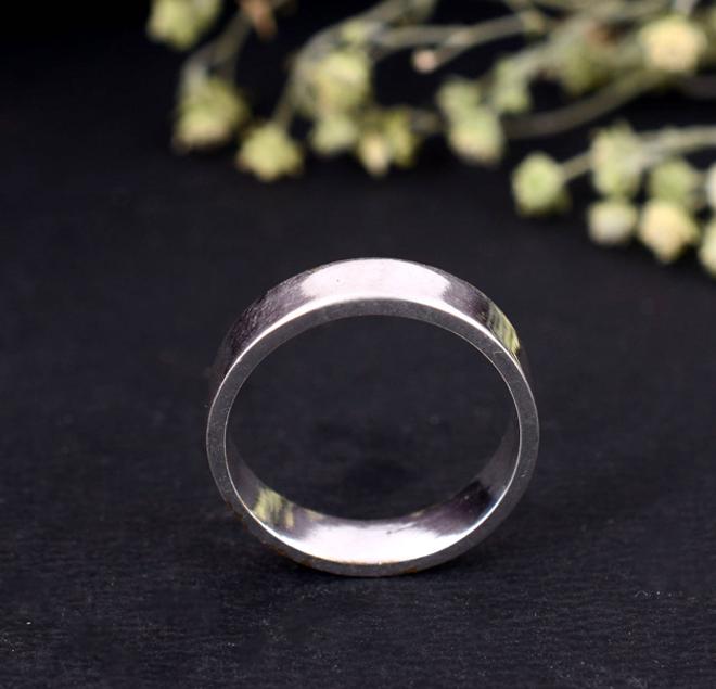Silver Arthritis Ring – Handmade Adjustable Splint for Joint Support, Pain Relief, and Daily Wear